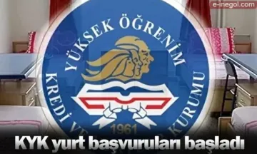 KYK yurt başvuruları başladı