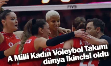 A Milli Kadın Voleybol Takımı, dünya ikincisi oldu