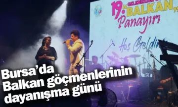 Bursa’da Balkan göçmenlerinin dayanışma günü