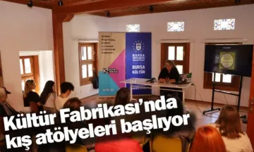 Kültür Fabrikası’nda kış atölyeleri başlıyor