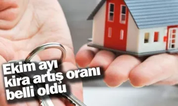 Ekim ayı kira artış oranı belli oldu