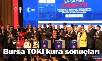Bursa TOKİ kura sonuçları