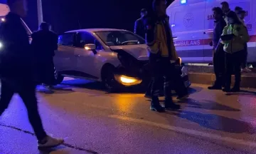 İnegöl'de korkutan kaza!