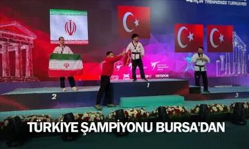 Türkiye şampiyonu Bursa'dan