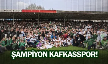 Şampiyon Kafkasspor!