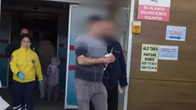 İnegöl'de odun kesmek isterken ...