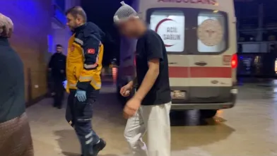 İnegöl'de gençler birbirine girdi!