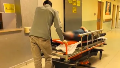 İnegöl'de iskeleden düşen usta yaralandı