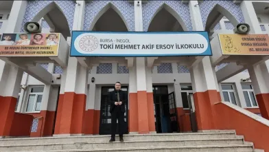 İnegöl TOKİ Mehmet Akif Ersoy İlkokulu’nda Yeni Model: Pergel Nakış