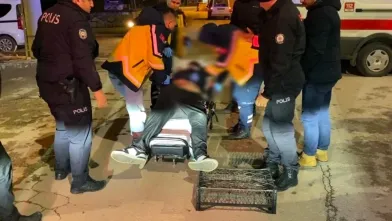 İnegöl'de polisin müdahalesi hayat kurtardı