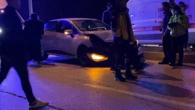 İnegöl'de korkutan kaza!