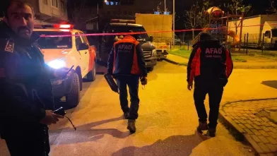 İnegöl'de panik anları: Sokağa döküldüler!