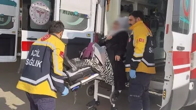 Alanyurt yolunda kaza