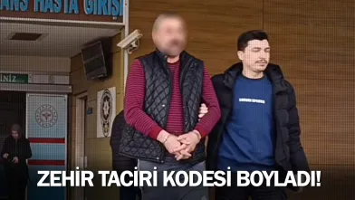 Zehir taciri kodesi boyladı!