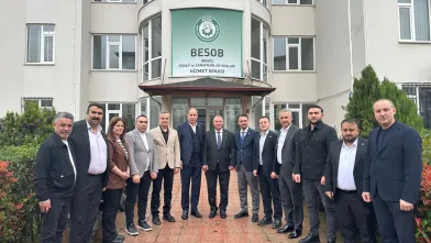 İnegöl Mobilyacılar Odası’na Anlamlı Ziyaret