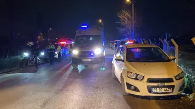 İnegöl'de dur ihtarına uymayan sürücü...