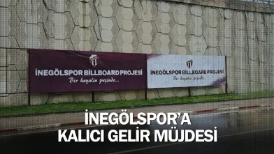 İnegölspor'a kalıcı gelir müjdesi