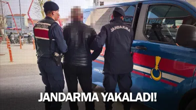 Jandarma yakaladı!