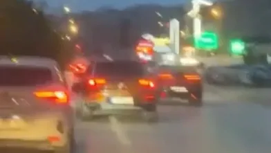 Trafikte makas atarak ilerledi!