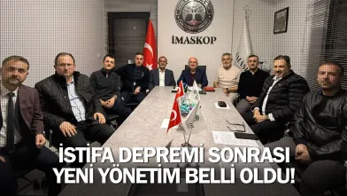 İstifa depremi sonrası yeni yönetim belli oldu!