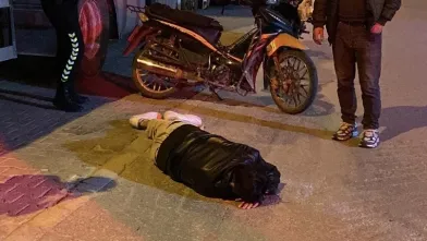 İnegöl'de korkutan kaza!