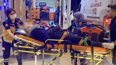 Motosikletli genç ağır yaralandı!