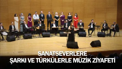 Sanatseverlere şarkı ve türkülerle müzik ziyafeti