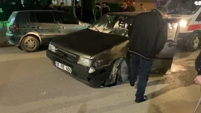 İnegöl'de korkutan kaza!