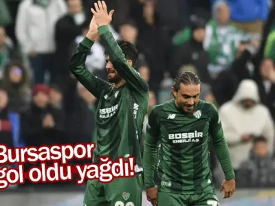 Bursaspor gol oldu yağdı!