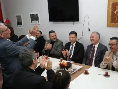 Başkan Taban'a sürpriz kutlama
