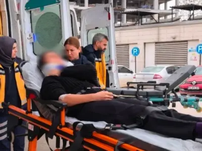 İnegöl'de korkutan kaza! Yaralılar var..