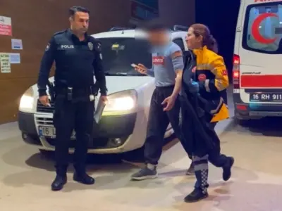 İnegöl'de bıçaklı kavga!