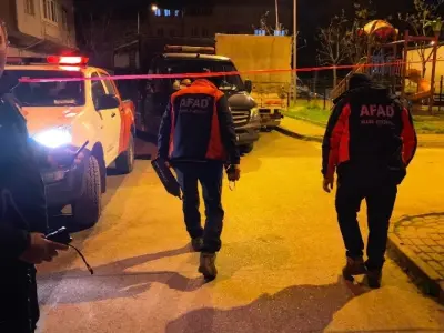 İnegöl'de panik anları: Sokağa döküldüler!