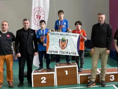 İnegöl Belediyespor Spor Tırmanışta Rakipsiz