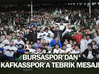 Bursaspor’dan Kafkasspor’a tebrik mesajı