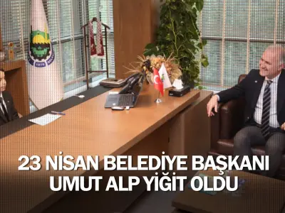İnegöl’ün 23 Nisan Belediye Başkanı Umut Alp Yiğit Oldu