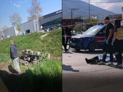 İnegöl'de kurtulmaya çalışırken canından oldu