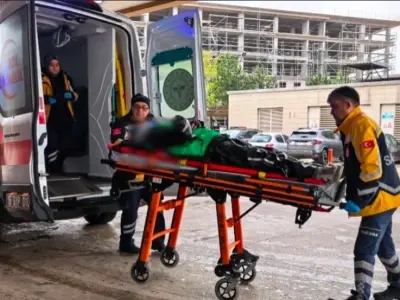 İnegöl'de korkutan kaza!