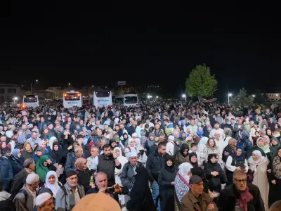 İnegöl'de hacı adayları dualarla uğurlandı