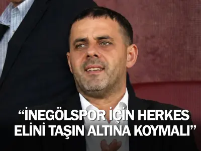 "İnegölspor için herkes elini taşın altına koymalı"