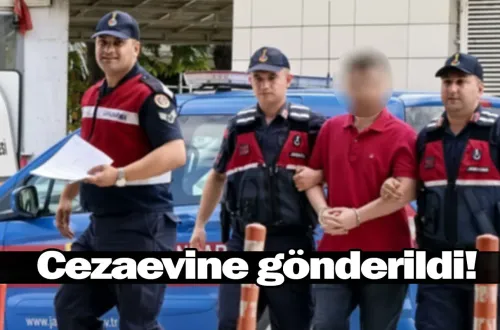 Cezaevine gönderildi!