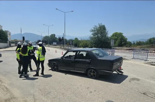 Aynı kavşakta bir kaza daha