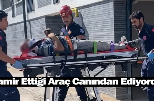 Tamir Ettiği Araç Canından Ediyordu!