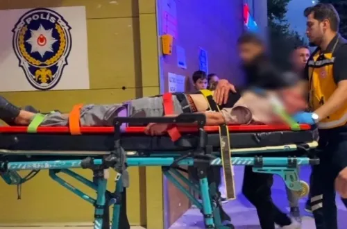 İnegöl'de hareketli anlar! Sokak ortasında ...