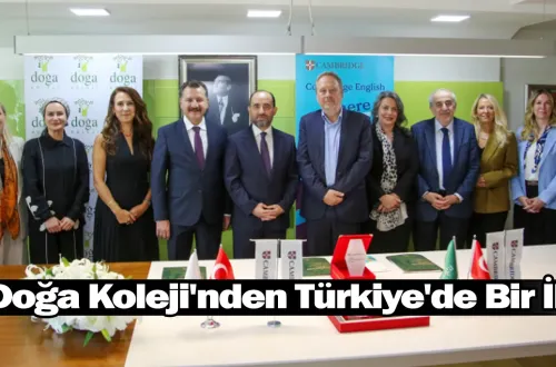 Doğa Koleji'nden Türkiye'de Bir İlk
