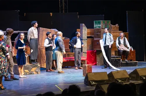 Açıkhava'da 'Cimri'ye alkış yağmuru