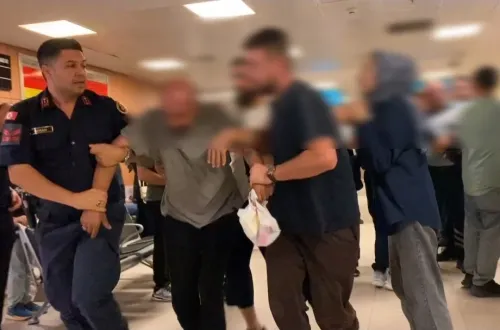İnegöl Devlet Hastanesi acil servisinde gergin anlar!