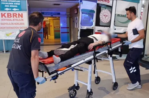 İnegöl'de 19 yaşındaki genç gözünü hastanede açtı