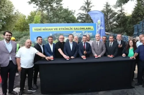 Botanik Nikah Ve Etkinlik Salonlarının Temeli Törenle Atıldı