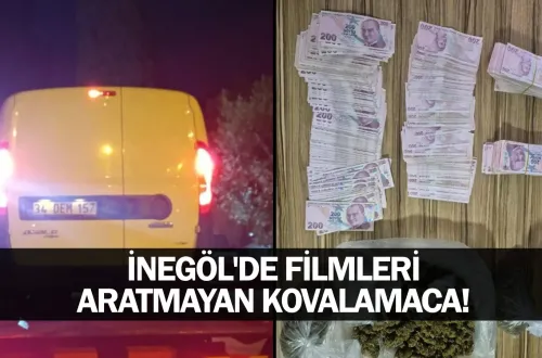 ​İnegöl'de Filmleri Aratmayan Kovalamaca!
